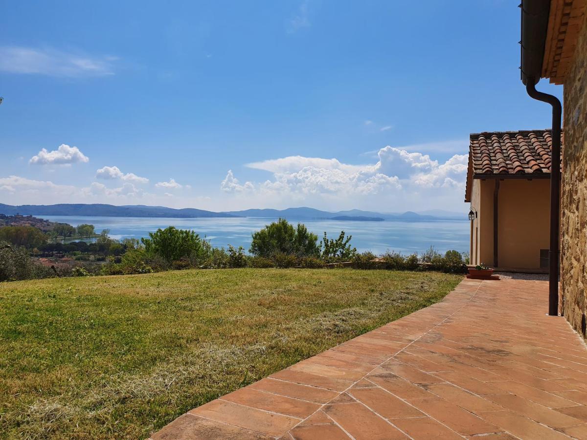 Antico Casale Tiravento Aparthotel Passignano sul Trasimeno Exterior foto